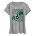 thumbnail image 1 of Instant Message - Protect This Place Women's Short Sleeve Graphic T-Shirt, 1 of 5