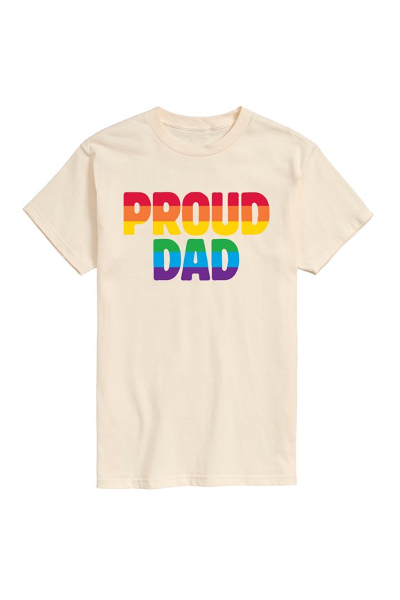 - Proud Dad - Men's Short Sleeve Graphic T-Shirt
