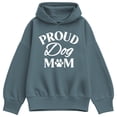 thumbnail image 1 of Instant Message - Proud Dog Mom - Women's Oversized Fleece Hoodie Sweatshirt, 1 of 4