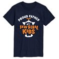 thumbnail image 1 of Instant Message - Proud Father Feral Kids Short Sleeve Graphic T-Shirt, 1 of 5