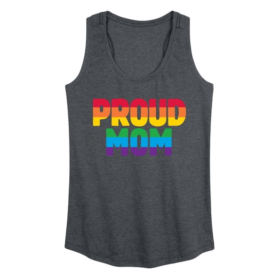 Instant Message - Proud Mom - Women's Racerback Graphic Tank