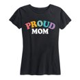 thumbnail image 1 of Instant Message - Proud Mom Short Sleeve Graphic T-Shirt, 1 of 5