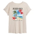 thumbnail image 1 of Instant Message - Puerto Rico Beach Relaxed Fit T-Shirt, 1 of 6
