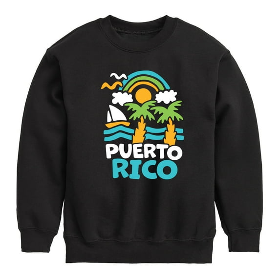 Instant Message - Puerto Rico - Kids Crew Fleece