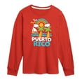 thumbnail image 1 of Instant Message - Puerto Rico - Kids Long Sleeve Tee, 1 of 6