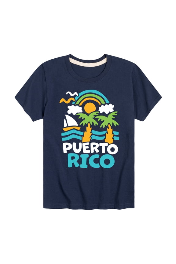 - Puerto Rico - Youth Short Sleeve Tee