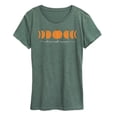 thumbnail image 1 of Instant Message - Pumpkin Harvest Moon - Women's Short Sleeve Graphic T-Shirt, 1 of 6