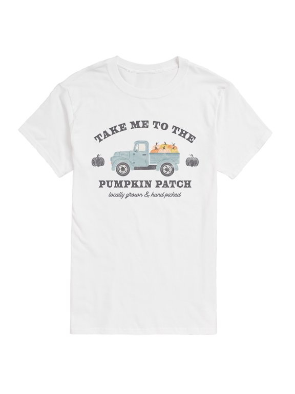 - Pumpkin Patch Truck Men's Short Sleeve Graphic T-Shirt