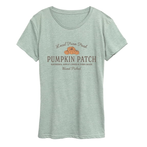 Instant Message - Pumpkin Patch Short Sleeve Graphic T-Shirt