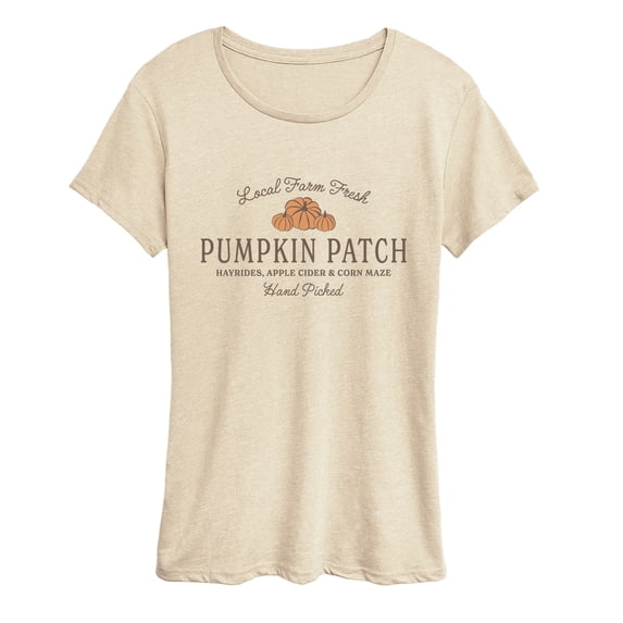 Instant Message - Pumpkin Patch Short Sleeve Graphic T-Shirt