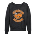thumbnail image 1 of Instant Message - Pumpkin Season - Women's Lightweight French Terry Long Sleeve Shirt, 1 of 6