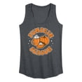 thumbnail image 1 of Instant Message - Pumpkin Season - Women's Racerback Tank Top, 1 of 6