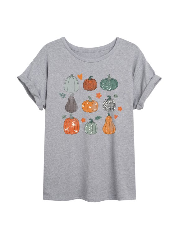 - Pumpkins Women's Relaxed Fit T-Shirt