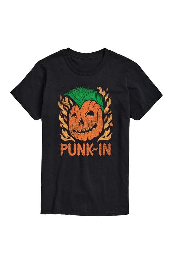 - Punk Short Sleeve Graphic T-Shirt