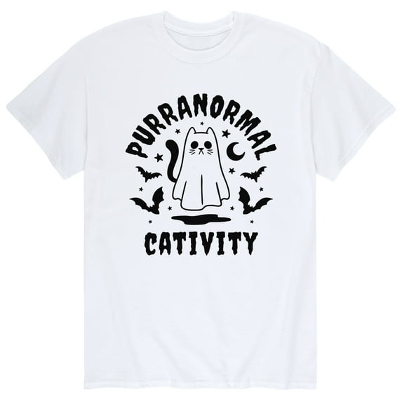 Instant Message - Purranormal Cativity - Men's Short Sleeve Graphic T-Shirt