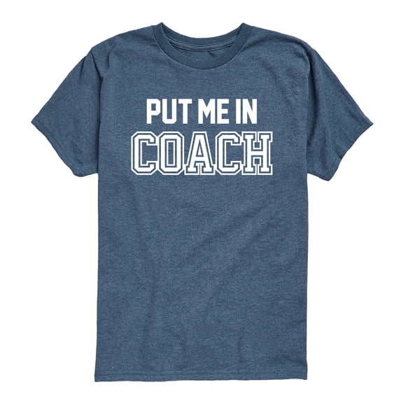 Instant Message - Put Me In Coach Short Sleeve Graphic T-Shirt