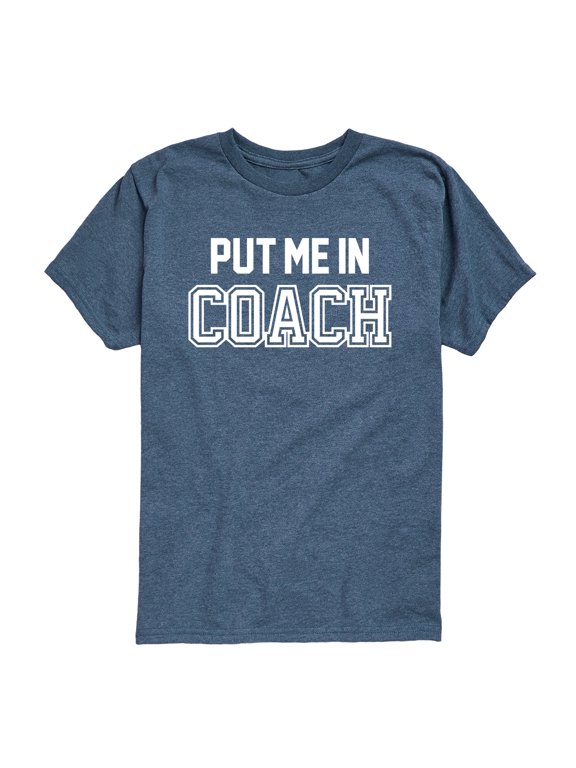 - Put Me In Coach Boys' Short Sleeve Graphic T-Shirt