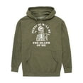 thumbnail image 1 of Instant Message - Putting Will Be the Death of Me Skeleton - Men's Pullover Hooded Fleece Sweatshirt, 1 of 7