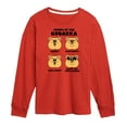thumbnail image 1 of Instant Message - Quokka Moods - Toddler & Youth Long Sleeve Graphic T-Shirt, 1 of 6