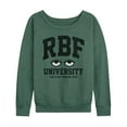 thumbnail image 1 of Instant Message - RBF University - Women's Lightweight French Terry Long Sleeve Shirt, 1 of 6