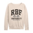 thumbnail image 1 of Instant Message - RBF University - Women's Lightweight French Terry Long Sleeve Shirt, 1 of 6