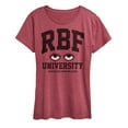 thumbnail image 1 of Instant Message - RBF University - Women's Short Sleeve Graphic T-Shirt, 1 of 6