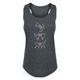 thumbnail image 1 of Instant Message - Rainbow Cats - Women's Racerback Tank, 1 of 5