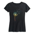 thumbnail image 1 of Instant Message - Rainbow Dandelion - Women's Short Sleeve Graphic T-Shirt, 1 of 5