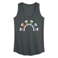 thumbnail image 1 of Instant Message - Rainbow Thread Spool - Women's Racerback Tank Top, 1 of 6