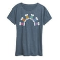 thumbnail image 1 of Instant Message - Rainbow Thread Spool - Women's Short Sleeve Graphic T-Shirt, 1 of 6