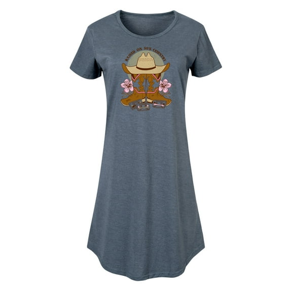 Instant Message - Raised On 90's Country - Women's Any Way Dress