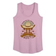 thumbnail image 1 of Instant Message - Raised On 90's Country - Women's Racerback Tank Top, 1 of 6