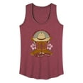 thumbnail image 1 of Instant Message - Raised On 90's Country - Women's Racerback Tank Top, 1 of 6