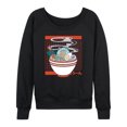 thumbnail image 1 of Instant Message - Ramen Frog Yum - Women's French Terry Pullover Long Sleeve Shirt, 1 of 6