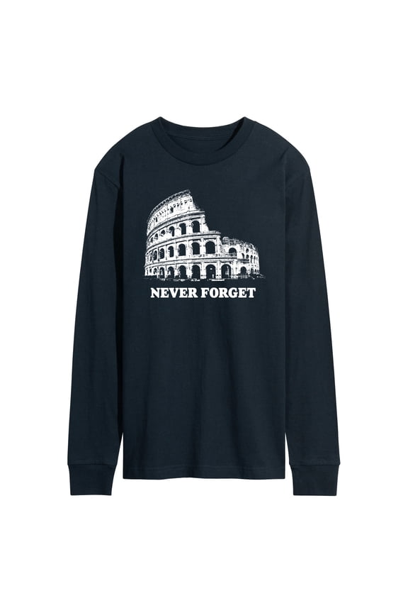 - Random & Funny - Roman Empire - Never Forget - Men's Long Sleeve T-Shirt