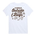 thumbnail image 1 of Instant Message - Rather Be Outside Catching Bugs - Toddler & Youth Short Sleeve Graphic T-Shirt, 1 of 6