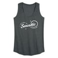 thumbnail image 1 of Instant Message - Ray Of Sarcastic Sunshine - Women's Racerback Tank Top, 1 of 6