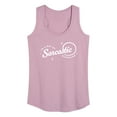 thumbnail image 1 of Instant Message - Ray Of Sarcastic Sunshine - Women's Racerback Tank Top, 1 of 6