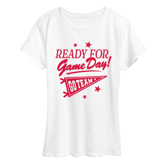 Instant Message - Ready For Game Day - Women's Short Sleeve Graphic T-Shirt