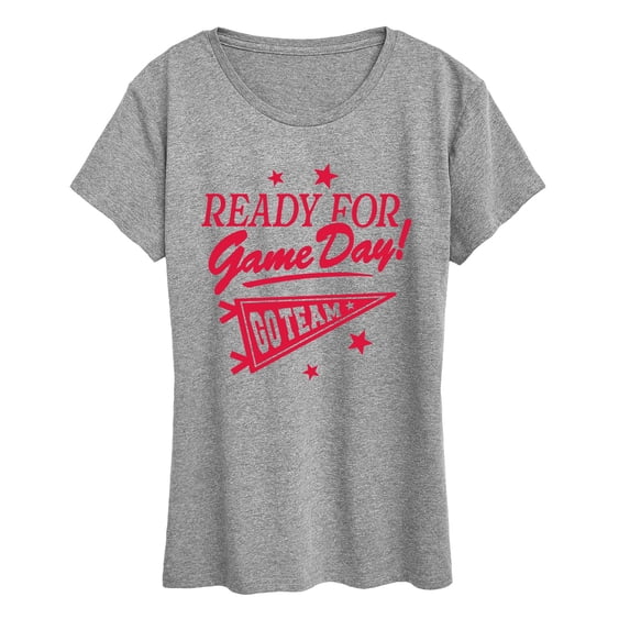 Instant Message - Ready For Game Day - Women's Short Sleeve Graphic T-Shirt
