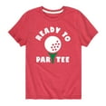 thumbnail image 1 of Instant Message - Ready To Par Tee  - Youth Short Sleeve Tee, 1 of 5