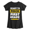 thumbnail image 1 of Instant Message - Ready To Rock First Grade - Toddler And Youth Girls Short Sleeve Graphic T-Shirt, 1 of 6