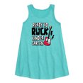 thumbnail image 1 of Instant Message - Ready To Rock Kindergarten - Toddler & Youth Girls A-line Dress, 1 of 4