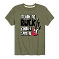 thumbnail image 1 of Instant Message - Ready To Rock Kindergarten - Toddler & Youth Short Sleeve Graphic T-Shirt, 1 of 5