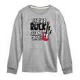 thumbnail image 1 of Instant Message - Ready To Rock Second Grade - Toddler & Youth Long Sleeve Graphic T-Shirt, 1 of 5