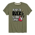 thumbnail image 1 of Instant Message - Ready To Rock Second Grade - Toddler & Youth Short Sleeve Graphic T-Shirt, 1 of 5