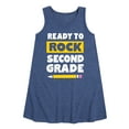 thumbnail image 1 of Instant Message - Ready To Rock Second Grade - Toddler and Youth Girls A-line Dress, 1 of 6