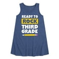 thumbnail image 1 of Instant Message - Ready To Rock Third Grade - Toddler and Youth Girls A-line Dress, 1 of 6
