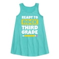 thumbnail image 1 of Instant Message - Ready To Rock Third Grade - Toddler and Youth Girls A-line Dress, 1 of 5