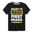 thumbnail image 1 of Instant Message - Ready to Rock First Grade - Toddler And Youth Short Sleeve Graphic T-Shirt, 1 of 6